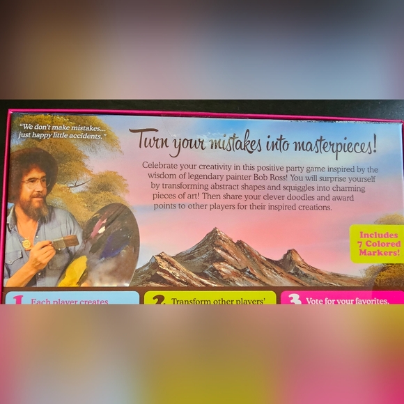 *Bob Ross Party Game* - Picture 5 of 10